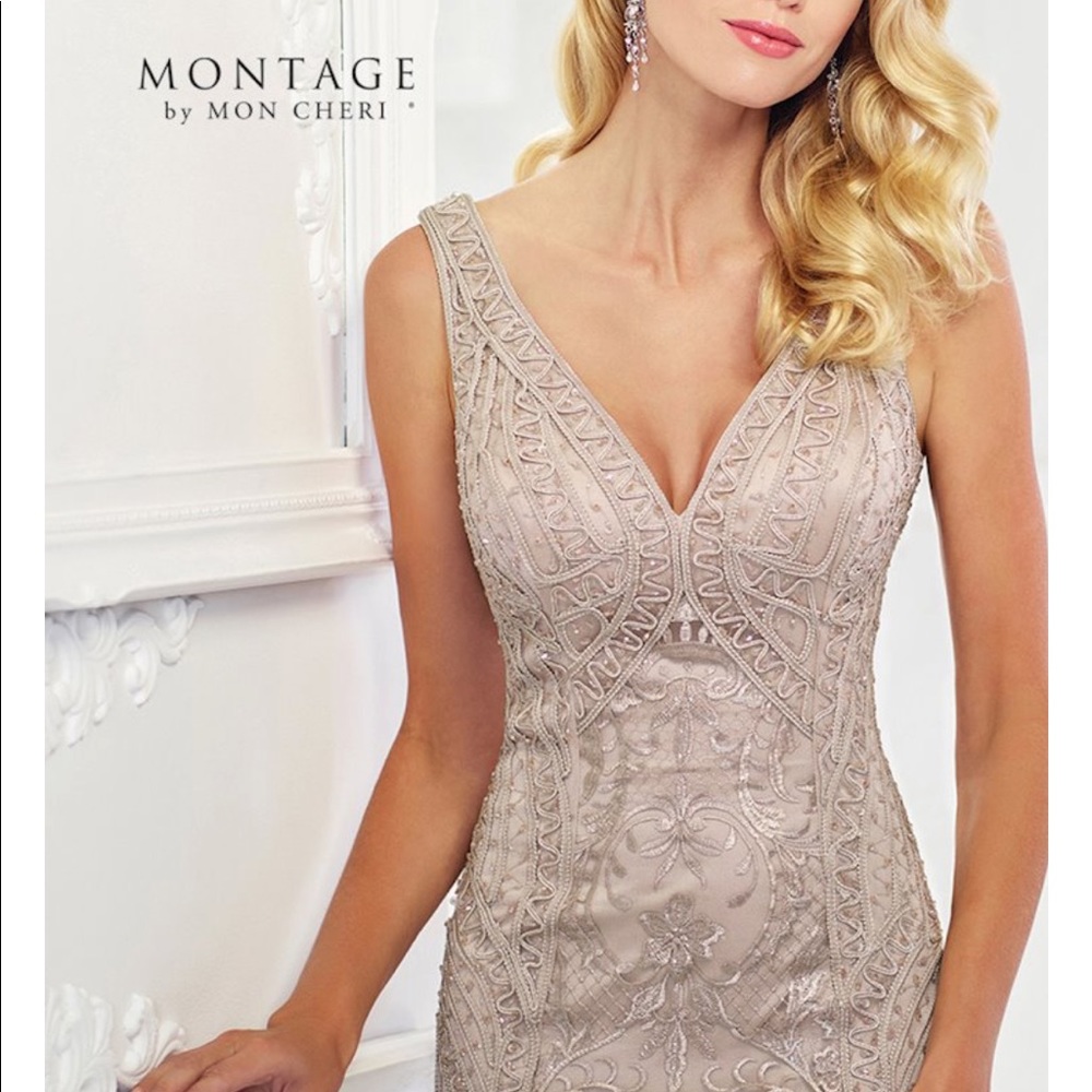 Montage evening gown/wedding